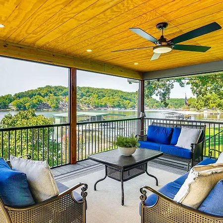 Lake Of The Ozarks Home With Dock And Water Slide